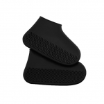 Vintage kummist saapad Korduvkasutatavad lateksist veekindlad vihmajalatsite kate libisemiskindlad silikoonist jalan&otilde;ud saapakatted unisex kingad tarvikud S(26-34) 1 Pair valge