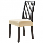 Paks sametist istmekate Elastne spandex K&ouml;&ouml;gi s&ouml;&ouml;gitooli kate Lihtsalt paigaldatav libisemisvastane toolikaitse pulmapeo banketi jaoks 1-PCS oranž