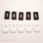 EDP1045-1 esiklaasi esiklaasi trimmikaitse dekoratiivvormimisklambrite komplekt LR 6389840861 6389840961 Mercedes Vito W638 jaoks