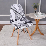 Shell Tooli kate Lilletr&uuml;kiga Navidad Funda Silla Stretch Spandex K&ouml;&ouml;k S&ouml;&ouml;gitooli katted Kodupeo sisekujundus 1pc