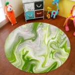 Marmorist geomeetriline &uuml;mmargune vaip elutuba kontoritooli matt Arvutilaua matt magamistoa dekoratiivne matt magamistoa diivanilaua matt diameter 40cm