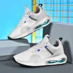 Teismeliste jooksujalatsid Meeste vabaajaspordijalatsid Air Cushion Plus Size meestele 39 must