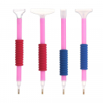 Ristpistes k&uuml;&uuml;narnukk 5D Teemantmaali Teemantmaali T&ouml;&ouml;riista otsaga puurpliiats v&auml;simusevastane Set 2-single head