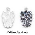 2/6 tk 13 * 23 mm &ouml;&ouml;kulli kujuga sulamist tilk&otilde;li ripats ehete komponentide valmistamiseks DIY kaelakee k&auml;ev&otilde;ru k&otilde;rvar&otilde;ngas 13*23mm 2pcs