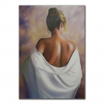 Abstraktne portree kaasaegne alasti naine l&otilde;uendimaal plakatid ja tr&uuml;kised Seinakunsti pilt elutoa seinakaunistuseks Cuadros 21x30 No Frame