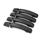Car styling Accessories Exterior Door Handle Cover For Land Rover Range Rover Sport Discovery 4 LR4 Freelander 2 Glossy Glossy Black A gray