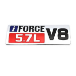 iFORCE 5.7L V8 logoga autokleebised auto m&auml;rgi embleemi kleebised Toy/ota Tundra Prado Corolla Highlander Venza Hiace Previa SEQUOIA must/h&otilde;be