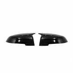 Carbon fiber pattern mirror cover Black mirror cover Overlay for BMW 5 6 7 series 5GT F10 F11 F07 F06 F12 F13 F01 F02 Alpina must