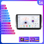Carplay 2 Din Android 12 auto multimeediumipleier Peugeot 208 2008 seeriale 2012-2018 Navigation GPS AutoRadio Stereo DSP BT SWC DVR kaamera Bluetooth DAB S7 8Core 6G 128G