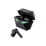 KW01 juhtmevabad k&otilde;rvaklapid laadimispesaga 45 ms madala latentsusega HiFi heli kaherežiimiline stereo Bluetoothiga &uuml;hilduv 5.3 must
