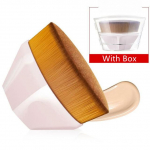 Six Corners meigipintsel Kabuki Flawless Foundation Brush vedelale meigipintslile Kosmeetiline pehme s&uuml;nteetiline meik naistele With box