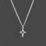 Cross Star Hollow Choker kaelakee ripats naiste piduliku kaela ehteks