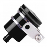 Tangki minyak kopling Reservoir cairan rem belakang sepeda motor CNC Universal untuk KAWASAKI VERSYS 650 1000 Z750 Z900 Z roheline