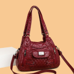 Uus mood Kvaliteetne naiste k&auml;ekott Luksuslik pehmest nahast k&auml;ekotid Naiste kotid Disainer Kuulus br&auml;nd Naiste &otilde;lakott punane