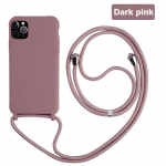 Crossbody Lanyard silikoon&uuml;mbris iPhone'ile 16 15 14 13 12 11 Pro Max XSMAX XR 8 7 Samsung S25 S24 S23 S22 S21 Ultra Plus S21FE A15 A55 A16 A53 A14 A54 iPhone 15