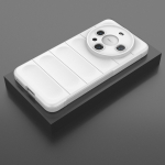 Huawei Mate 60/Mate 60 Pro &uuml;mbrise kate P&otilde;rutuskindel vedel silikoon Smooth TPU telefoni tagakaas Huawei Mate 50 Pro valge