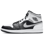 Air Jordan 1 Mid White Shadow Meeste Tossud Hall 554724-073 44.5