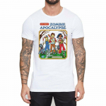 Minu esimene Zombie Apocalypse Funny Ringer Unisex T-s&auml;rk l&uuml;hikeste varrukatega S