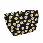 Lilletr&uuml;kis velvetist kosmeetikakott, suure mahutavusega kaasaskantav sile t&otilde;mblukk Multifunktsionaalne reisi-tualett-tarbed meik huulepulk m&uuml;ndid telefoni hoiukott kollane