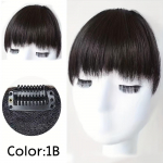 MERISIHAIR s&uuml;nteetiline must kaardus tukk, juuksepikendused, 6-tolline must juukseklamber, loomulik v&auml;limus naistele igap&auml;evane soeng 14cm