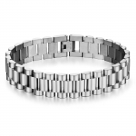 Titaanist terasest k&auml;ev&otilde;ru Moodne ja isikup&auml;rastatud 15 mm roostevabast terasest meeste kellakett roostevabast terasest paari k&auml;ev&otilde;ru 21.5cm