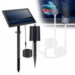 P&auml;ikeseenergial t&ouml;&ouml;tav &otilde;hupumba komplekt 10V 8W p&auml;ikesepaneeliga &otilde;hupump toru&otilde;hukividega 3 t&ouml;&ouml;režiimi must