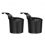 2 tk auto peatoe tassihoidja joogitasku toidukandik konks disain &otilde;&otilde;nesv&otilde;rk p&otilde;rutuskindel universaalne auto hoiukarp must