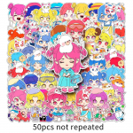 50 &Uuml;llatuskarp Nukk Joonistus Personaliseeritud Koomiks Originaal K&auml;sitsi Maalitud Goo Kaart K&auml;siraamat Kaunista Mobiiltelefon Kohver Kleebised