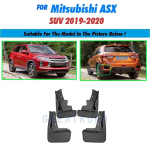 Car fender For Mitsubishi ASX 2011- Mud Flaps Splash Guards Mud Flap Mudguards AUTO Accessories mud splash 2012 2013 2014 2011-2018 blue