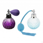 2tk parf&uuml;&uuml;mipudeli pihusti Hauskunst Decor Lady pulmakingid Sinine ja lilla