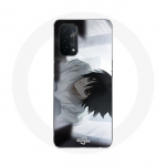 &Uuml;mbris Oppo A74 5G Death Note Manga L jaoks
