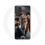 &Uuml;mbris Samsung Galaxy A52 Goku naruto Luffy &uuml;heosalise Dragon Ball z 3D Anime manga jaoks
