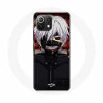Coque pour Xiaomi Mi 11 Lite Tokyo Ghoul Kaneki Ken Masque Japonais Anime