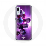 Coque pour Samsung Galaxy A20e BTS TinyTAN Animation Affiche RM Jin Suga J-Hope Jimin V Et Jungkook Mic Drop