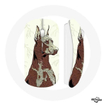 Juhtmeta hiir Dobermani koerat&otilde;ug