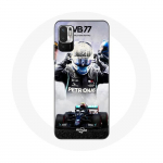 Musta v&auml;rvi &uuml;mbris Xiaomi Poco M3 Pro vormel 1 Valtteri Bottas F1 Racing Driveri jaoks