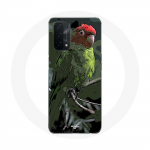 &Uuml;mbris Oppo A54 5G Pionus Parrot Red Green jaoks