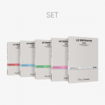 Ettetellige LE SSERAFIM 3rd Mini Album EASY Compact ver. & POB 5 versions Set