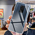 Pehme silikoonist p&otilde;rutuskindel l&auml;bipaistev &uuml;mbris Xiaomi Redmi Note 9 TPU l&auml;bipaistvate kaante jaoks Redmi Note9 6,53 M2003J15SC ohutus For Redmi Note 9 puhas