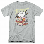 Courage Argp&uuml;kslik koer Scaredy Dog Cartoon Merch Hall Unisex T-s&auml;rk S