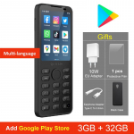 Qin F21 Pro nutikas puuteekraaniga telefon Wifi + 2,8 tolli 3 GB + 32 GB Bluetooth 5.0 480*640 Global Verison telefon Google Play must