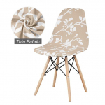 1 /2 /4 /6 tk Istmekate Shell-toolile Pestav Eemaldatav K&auml;etugedeta Shell-toolikate Bankett Kodu Hotell Slipcover Istmekate 1 Piece