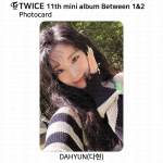 KAKS KORDA 11. minialbum 1&ndash;2 Dahyuni ​​fotokaardi postkaardi Polaroid POB-kleebis Photocard - #04