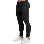 Meeste spordip&uuml;ksid Ice Silk Kiiresti kuivavad Slim Fit K&uuml;lgmised T&otilde;mblukuga Taskud Pingutuspael Elastne V&ouml;&ouml;koht &Uuml;hev&auml;rviline J&otilde;usaalitreening Jooksmine Dressip&uuml;ksid Pikad p&uuml;ksid XL tumesinine v&auml;rv