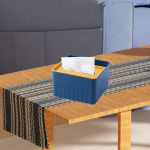 Creative Tissue Holder lauakarbi hoiuruum, multifunktsionaalne vahend, kate 18cmx17cmx10.8cm sinine