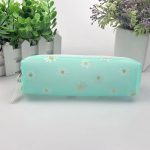 1 tk Kawaii l&auml;bipaistev pliiatsikarp Daisy Gift Estuches kooli pliiatsikarp pliiatsikarp pliiatsikott Koolitarbed kirjatarbed valge