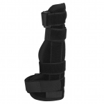 2 Finger Brace with Built in Aluminum Plate Sweat Absorbent Breathable Finger Splint Support for Bro L