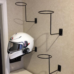 Bracket Wall, Coat Hat Hook Holder Thickened with Stronger Bearing acity for Bedroom, Bathroom, Square Tube Mounted