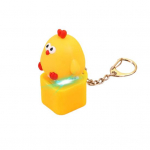 Mehaaniline klaviatuuriklaviatuuri klahvistik Fidget m&auml;nguasi koos helivalguse ja stressi leevendamisega Puidust kalapart Korvpall L&otilde;vi klahvikate kl&otilde;psatav sensoorne m&auml;nguasi lastele t&auml;iskasvanutele m&otilde;eldud kingitus kollane