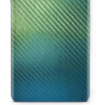 apgo Protective Skin Sticker for the back compatible with Samsung Galaxy Jump3, Wrap Film, Foil, Vinyl - Pattern Carbon Chameleon CAKA1
